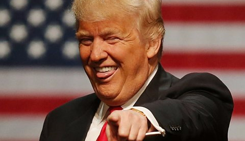 Tổng thống Mỹ Donal Trump - nhân tố được chọn.